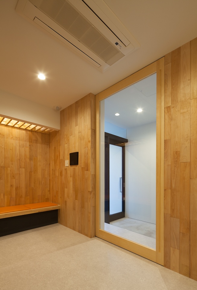 １階整骨院の待合室