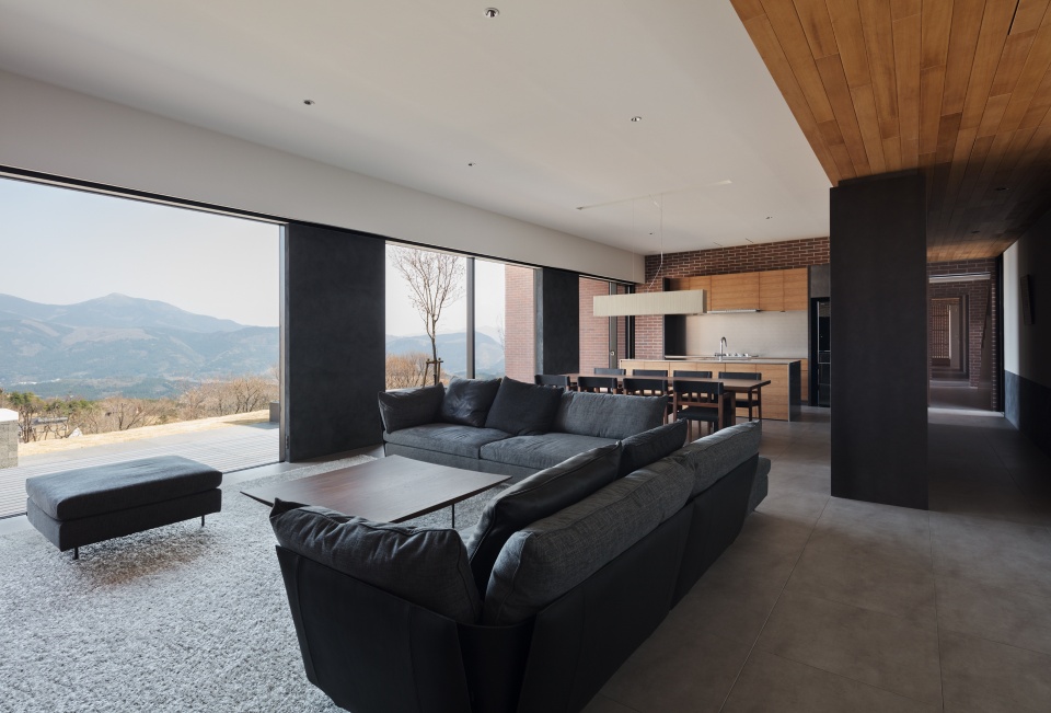 景色とつながるLDK